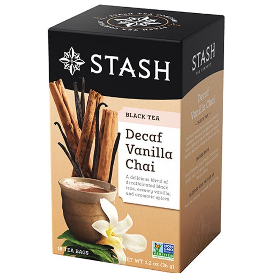 Clearance Stash Tea Decaf Vanilla Chai Black Tea