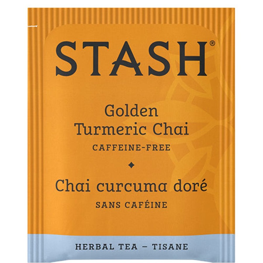 New Stash Tea Golden Turmeric Chai Herbal Tea