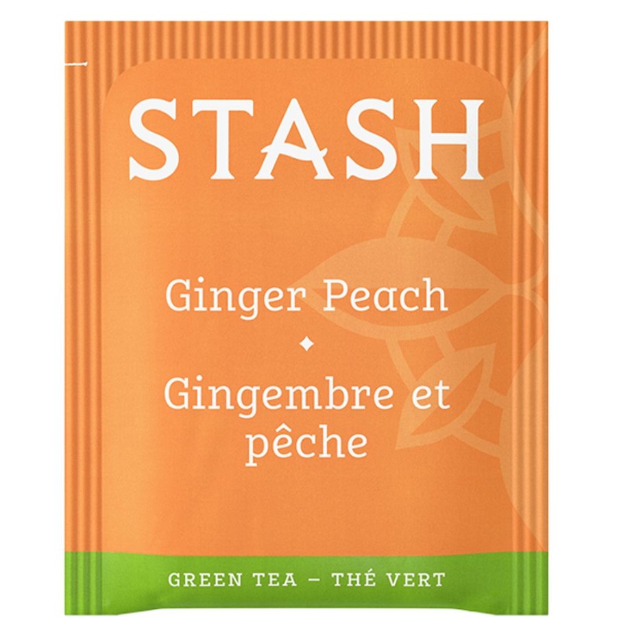 New Stash Tea Ginger Peach Green Tea