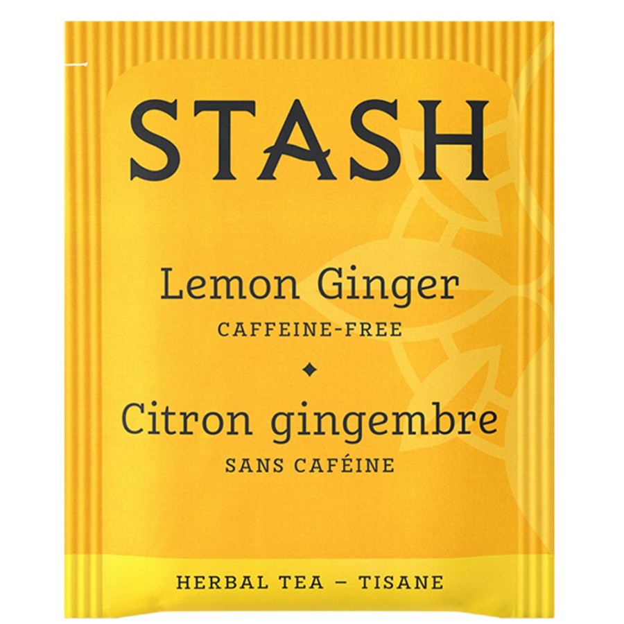 Online Stash Tea Lemon Ginger Vitality Herbal Tea