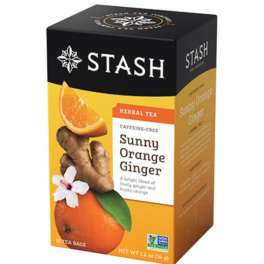 New Stash Tea Sunny Orange Ginger Tea