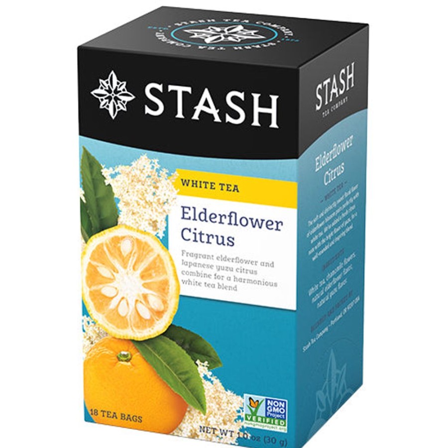 Hot Stash Tea Elderflower Citrus White Tea