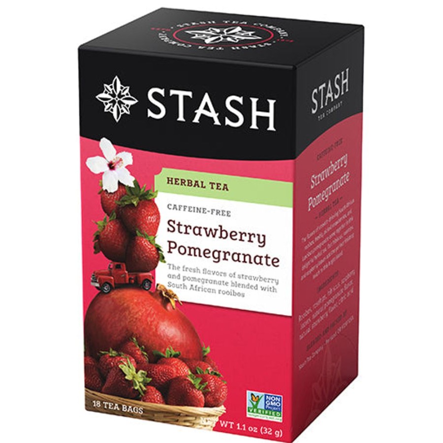 Wholesale Stash Tea Strawberry Pomegranate Red Herbal Tea