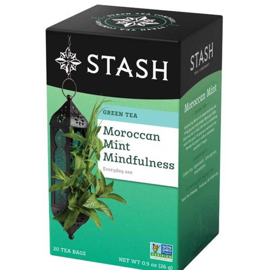 New Stash Tea Moroccan Mint Mindfulness Green Tea