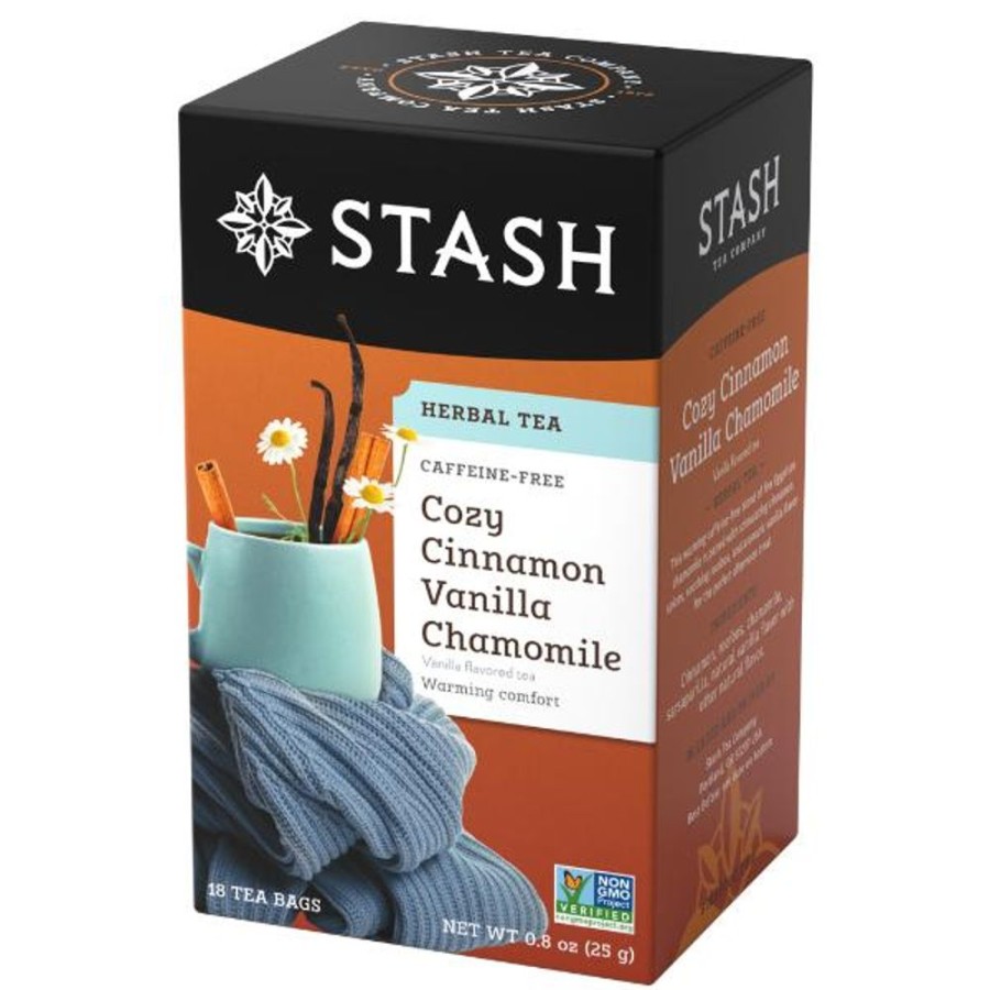 Hot Stash Tea Cozy Cinnamon Vanilla Chamomile