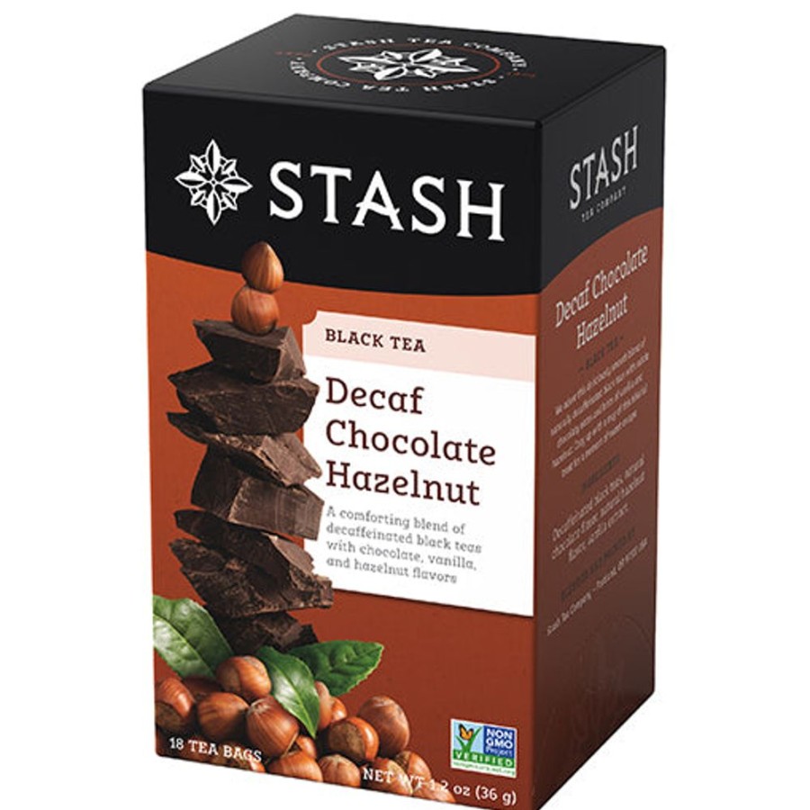 Online Stash Tea Chocolate Hazelnut Decaf Black Tea